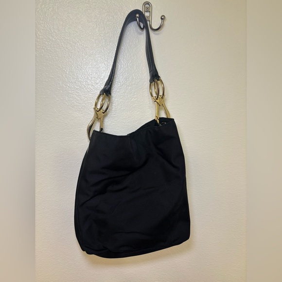 Jpk Paris 75 Black Shoulder Bag with Gold Details - Picture 2 of 8